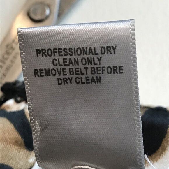 Cache Dress Womens 0 Black Animal Print Sleeveless Scoop Neck Lined Bodycon Zip - Picture 8 of 8